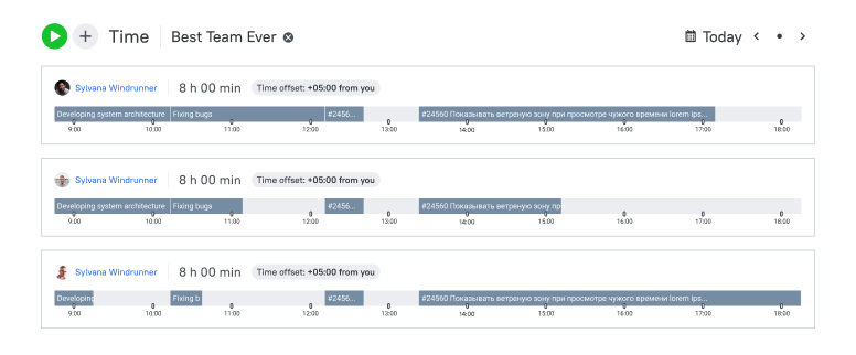 Tracking designer work progress