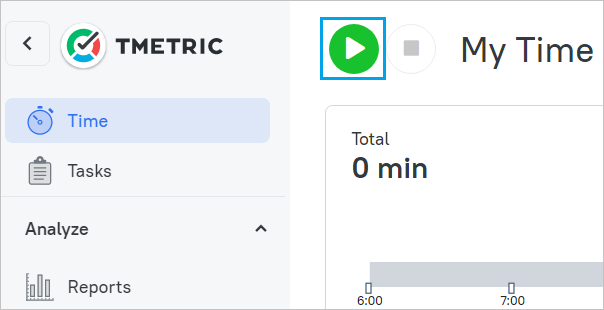 Start Timer QuickBooks