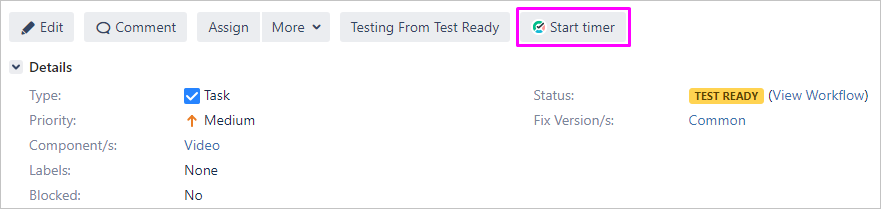 TMetric extension external integration